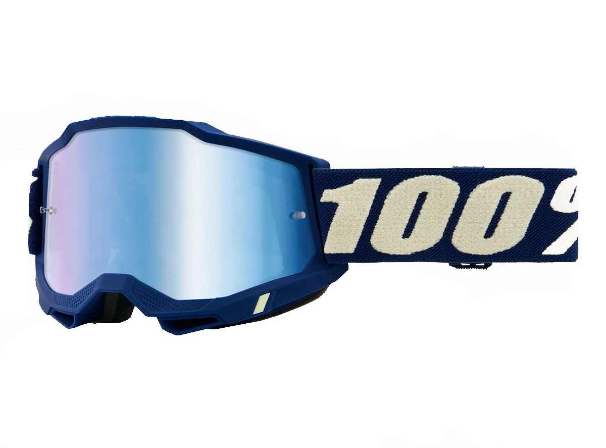 100% Accuri 2 Goggle - Deepmarine-Mirror Blue Lens