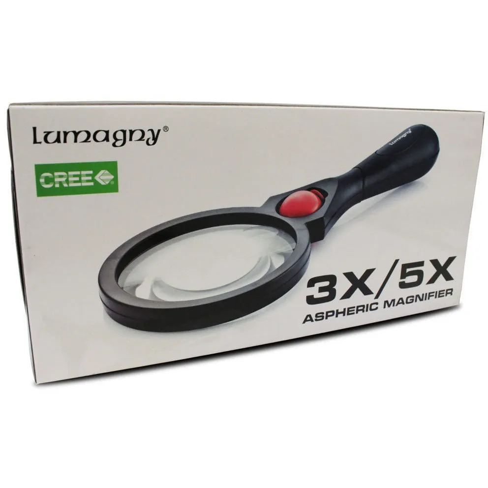 3x/5x Lens Magnifier, 3.5-Inch Diameter  - MP-13939