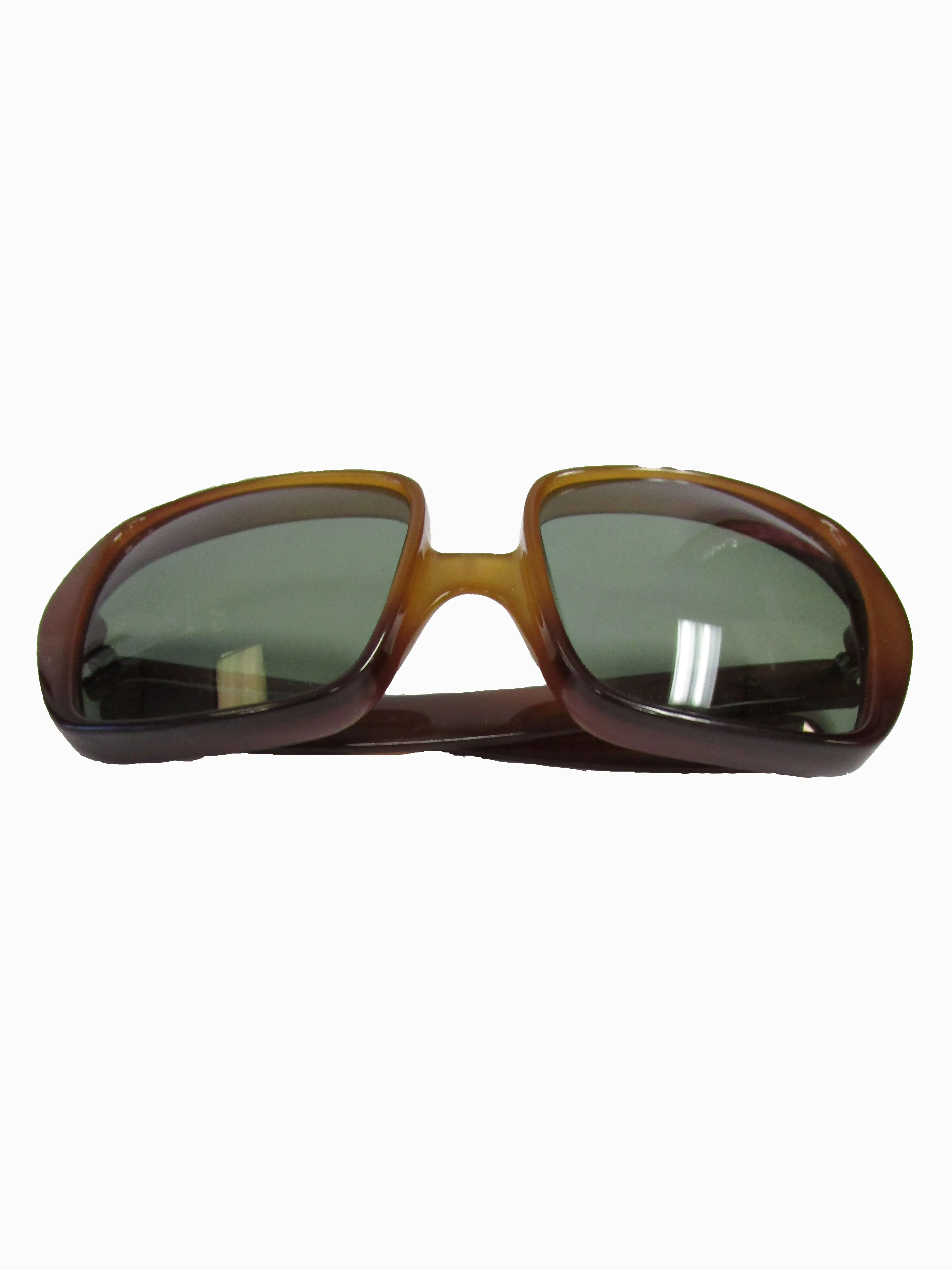 70s Christian Dior Translucent Brown Optyl Sunglasses