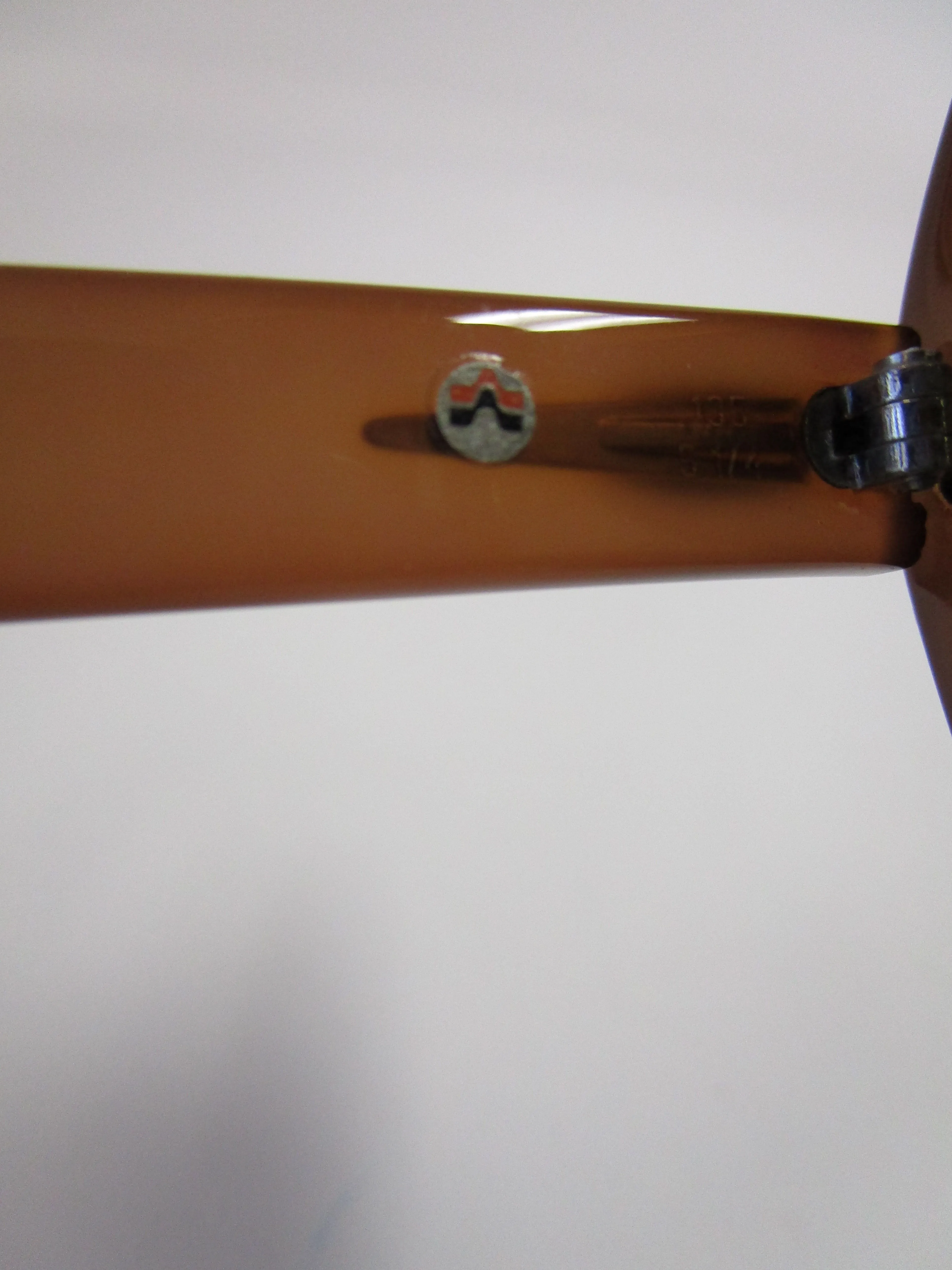 70s Christian Dior Translucent Brown Optyl Sunglasses