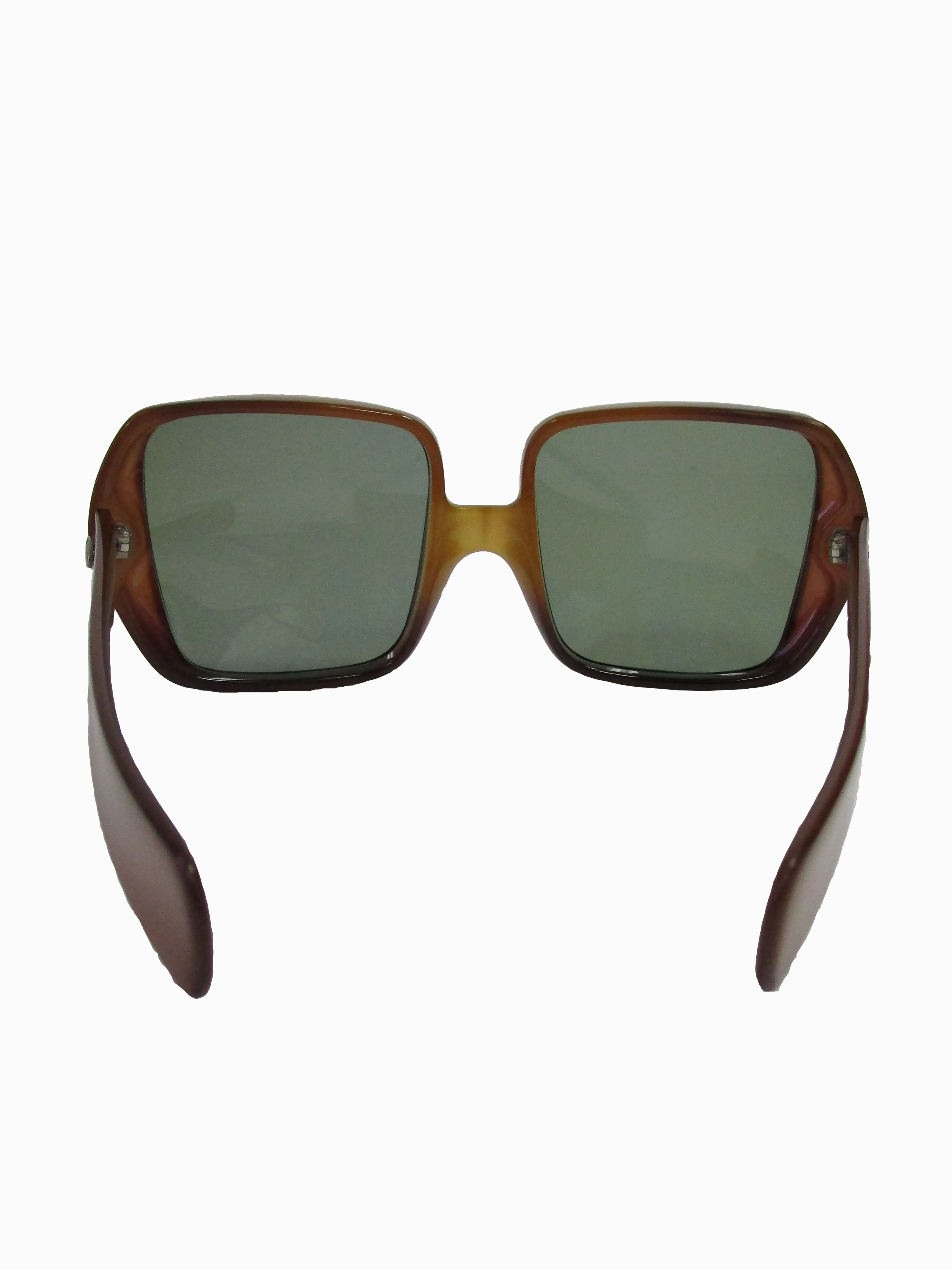 70s Christian Dior Translucent Brown Optyl Sunglasses