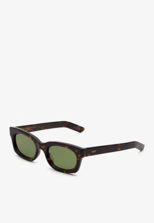 Ambos 3627 Tortoiseshell Square Sunglasses