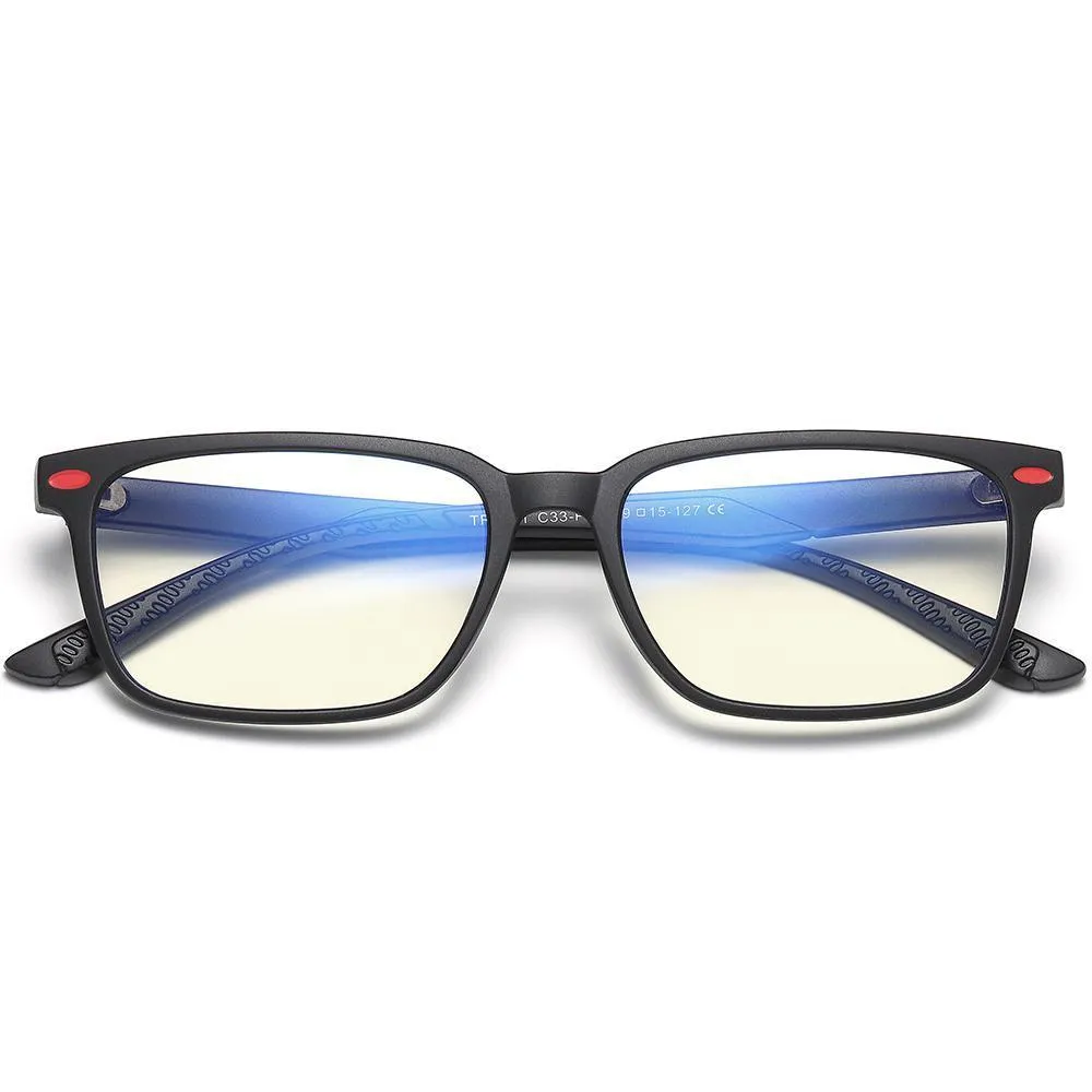Angle - (Age 7-12)Children Blue Light Blocking Computer Reading Gaming Glasses