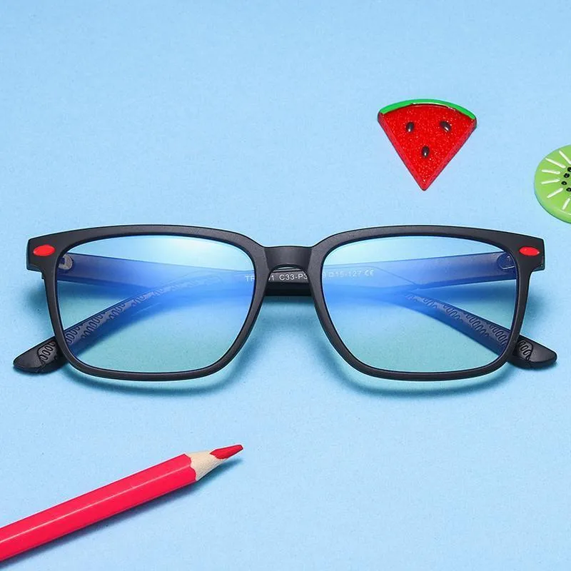 Angle - (Age 7-12)Children Blue Light Blocking Computer Reading Gaming Glasses