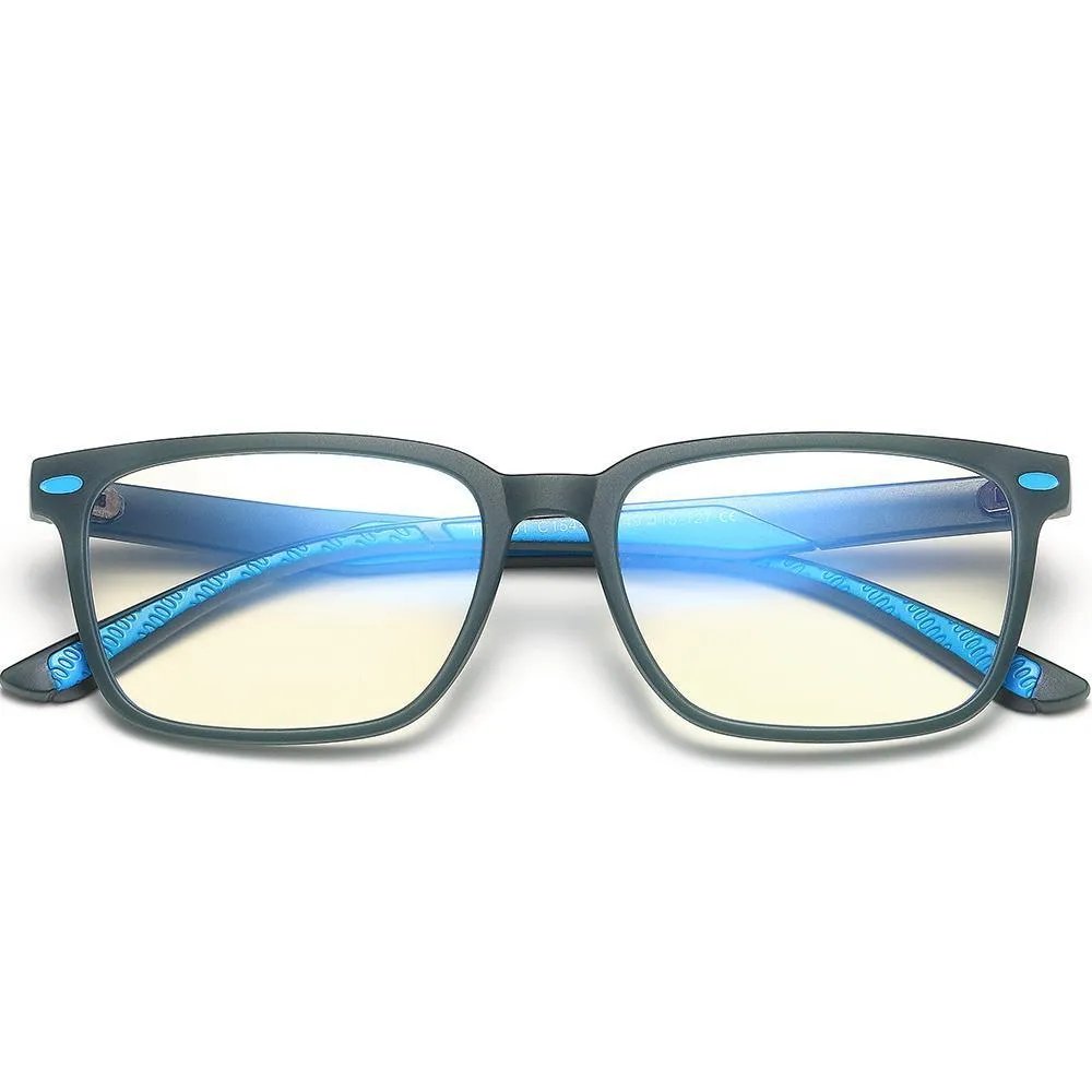 Angle - (Age 7-12)Children Blue Light Blocking Computer Reading Gaming Glasses