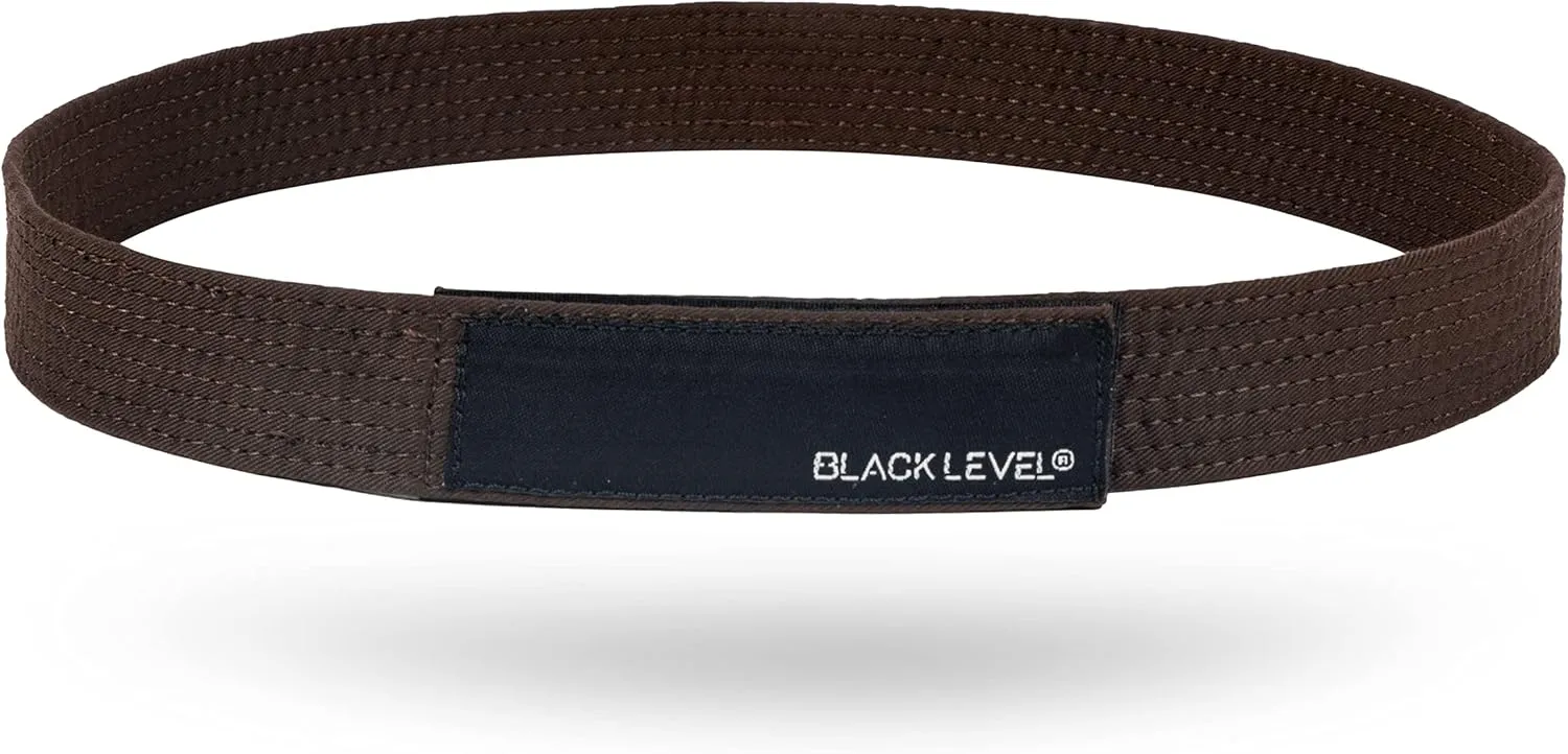 BLACKLEVEL Buckle-Free Belt | Men and Women | Metal-Free Belt | Comfortable and Lightweight | Precise Fit