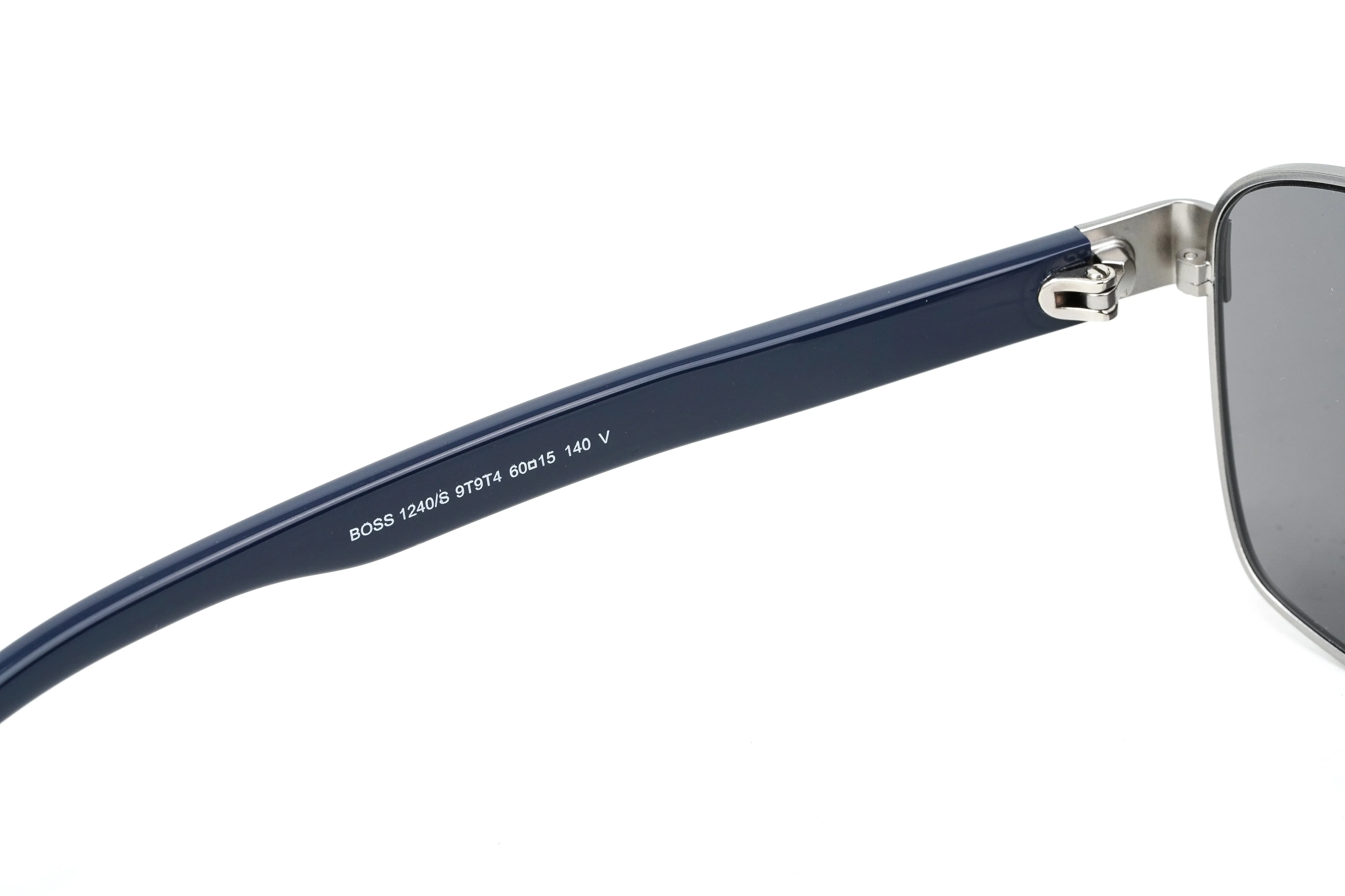 Boss by BOSS Men's Sunglasses Browline Blue/Silver 1240/S 9T9/T4 60