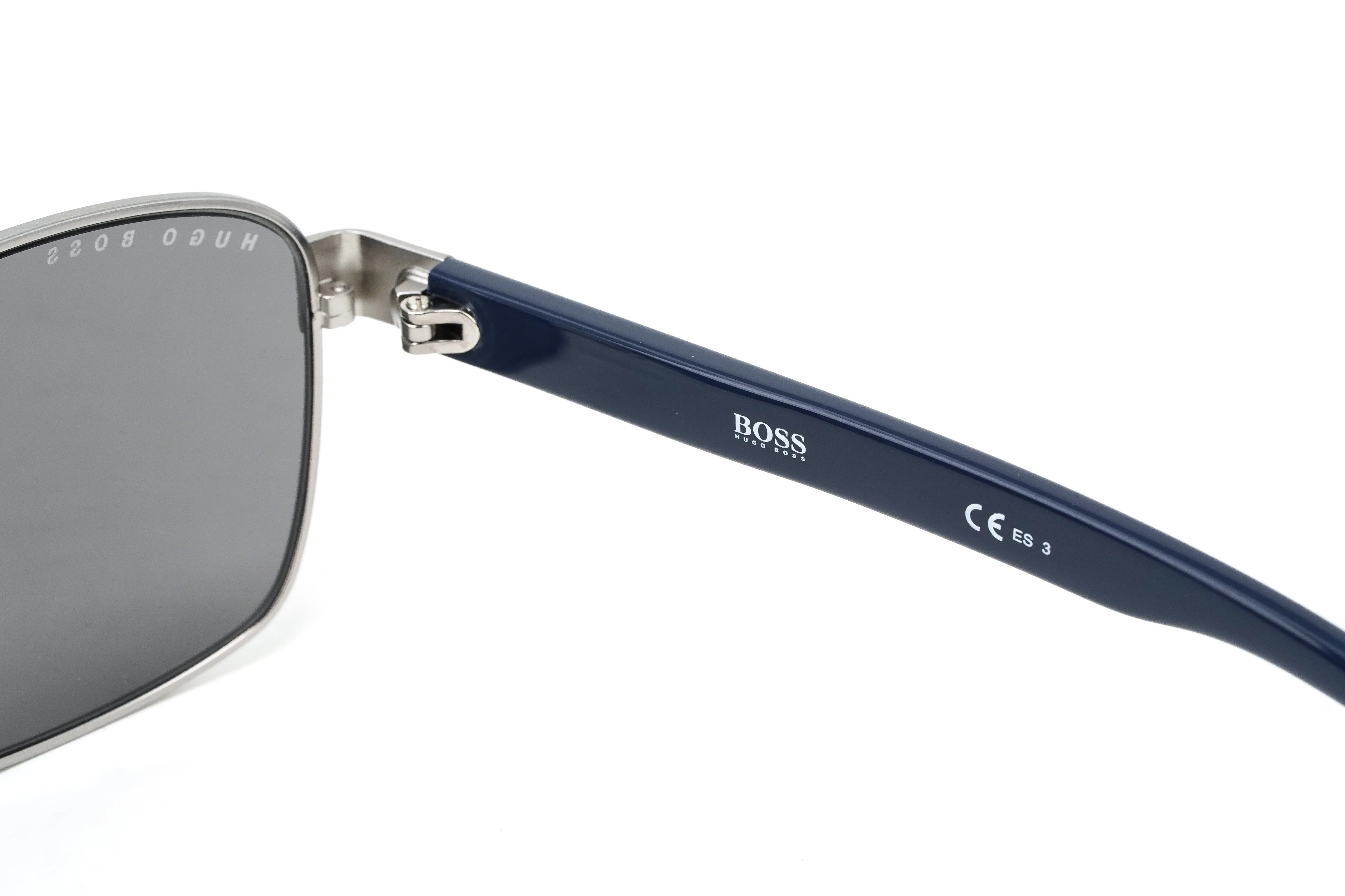 Boss by BOSS Men's Sunglasses Browline Blue/Silver 1240/S 9T9/T4 60