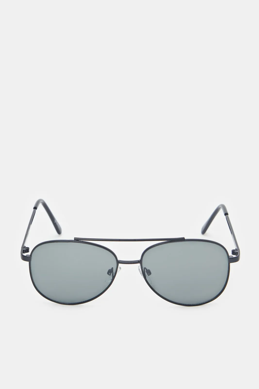 Boys Black Aviator Sunglasses