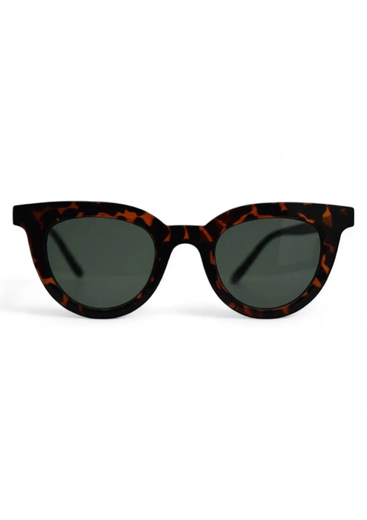 Canyon Polarized Sunglasses - Dark Green Tortoise
