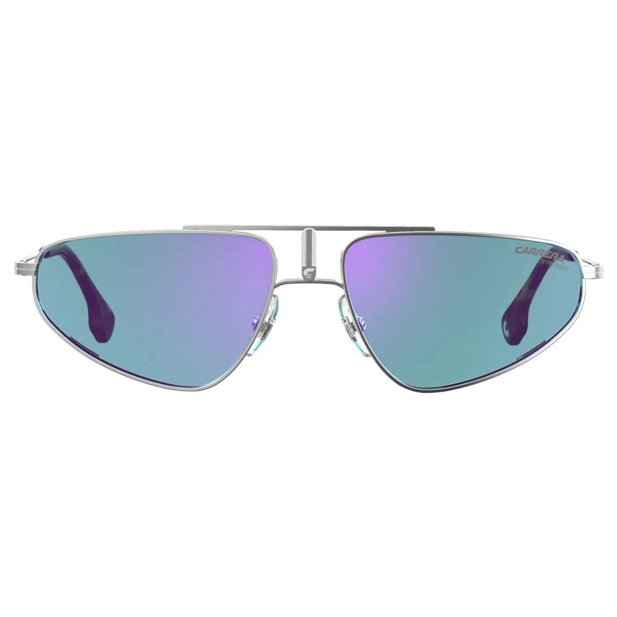 Carrera Unisex Sunglasses Angular Pilot Mirror Blue 1021/S 010