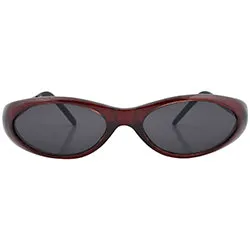 CAT-TAGEOUS Maroon Cat-Eye Sunglasses