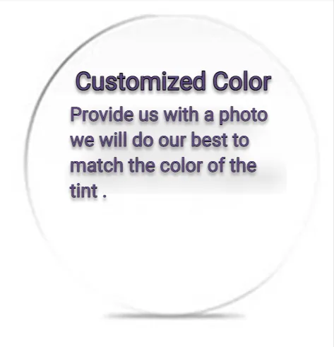 Chashma Ottica Single Vision Hi Index Gradient Tinted Lenses