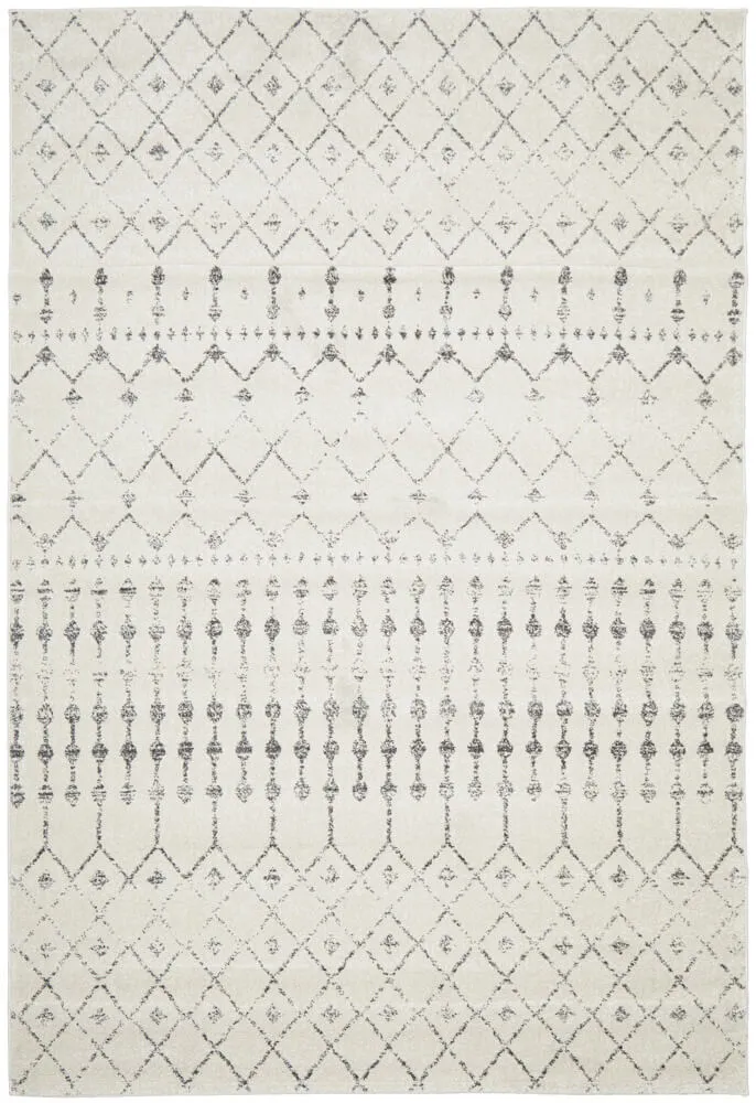 Chrome Elsa Silver Rug 400 x 300 CM