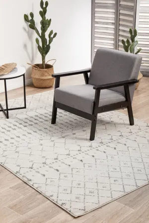 Chrome Elsa Silver Rug 400 x 300 CM