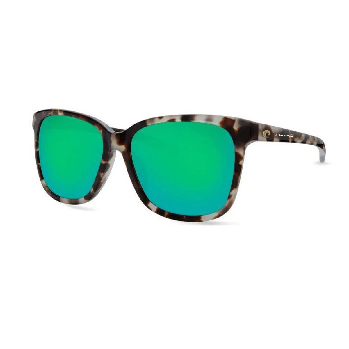 Costa Del Mar May Sunglasses (Frame) Shiny Tiger Cowrie(Lens) Green Mirror, 580G