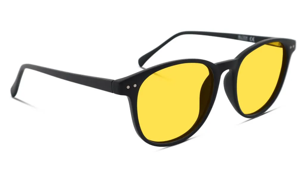 DayMax Billie Glasses - Matt Black - Readers