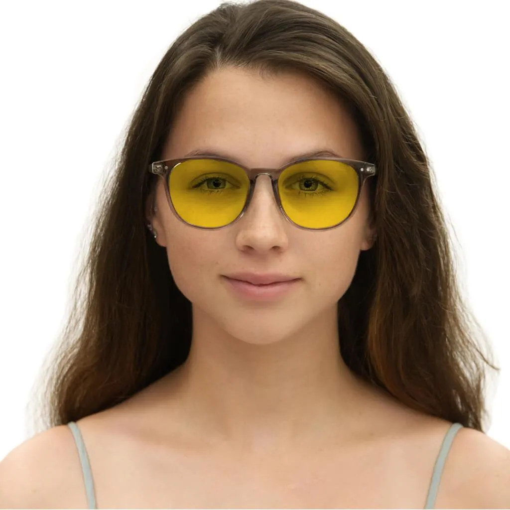 DayMax Billie Glasses - Pearl Grey - Prescription