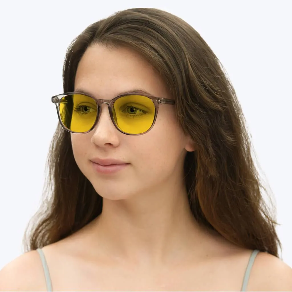 DayMax Billie Glasses - Pearl Grey - Prescription
