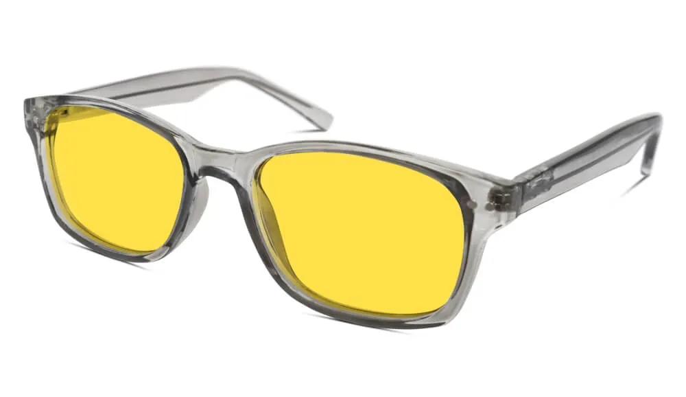 DayMax Wayfarer Glasses - Pearl Grey - Prescription