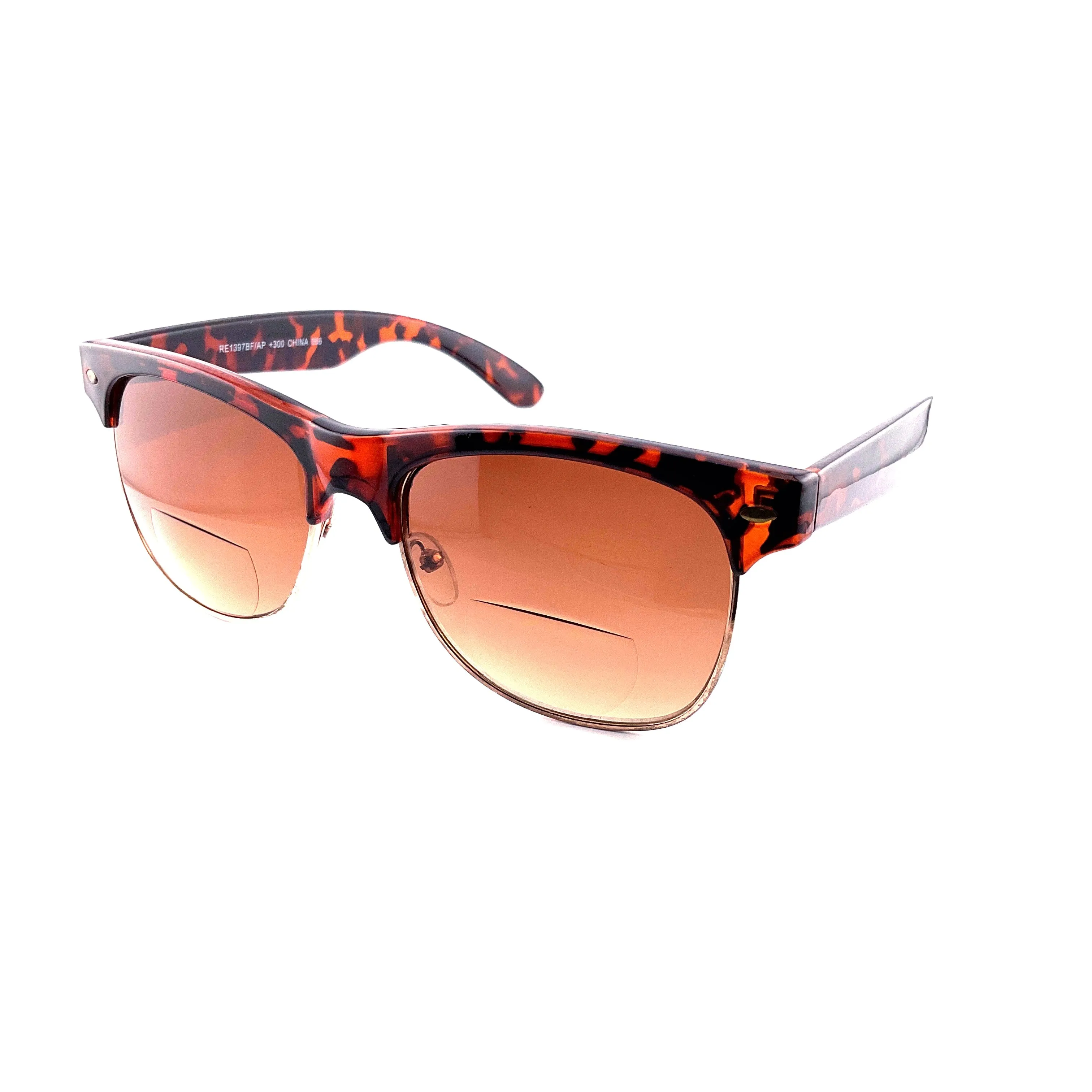 Fly Clubmaster Bifocal Reading Sunglasses