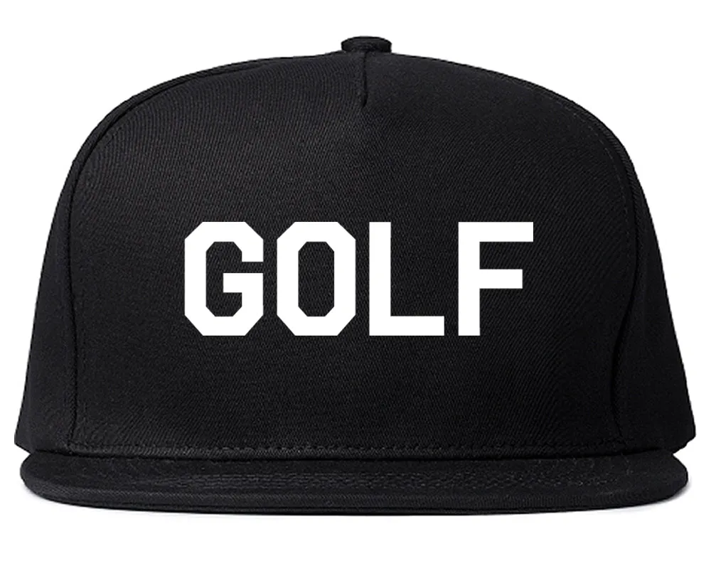 Golf Sport Mens Snapback Hat
