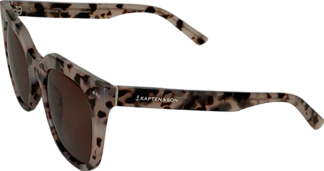 Kapten & Son Black Manhattan DW20T0000A14D Sand Tortoise Brown Sunglasses