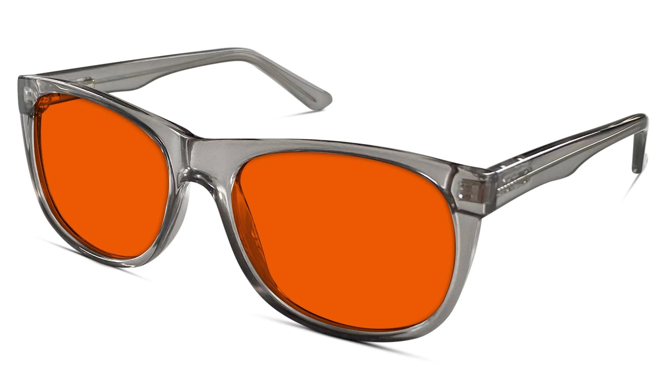 Kids NightFall Wayfarer Blue Blocking Glasses - Grey - Readers