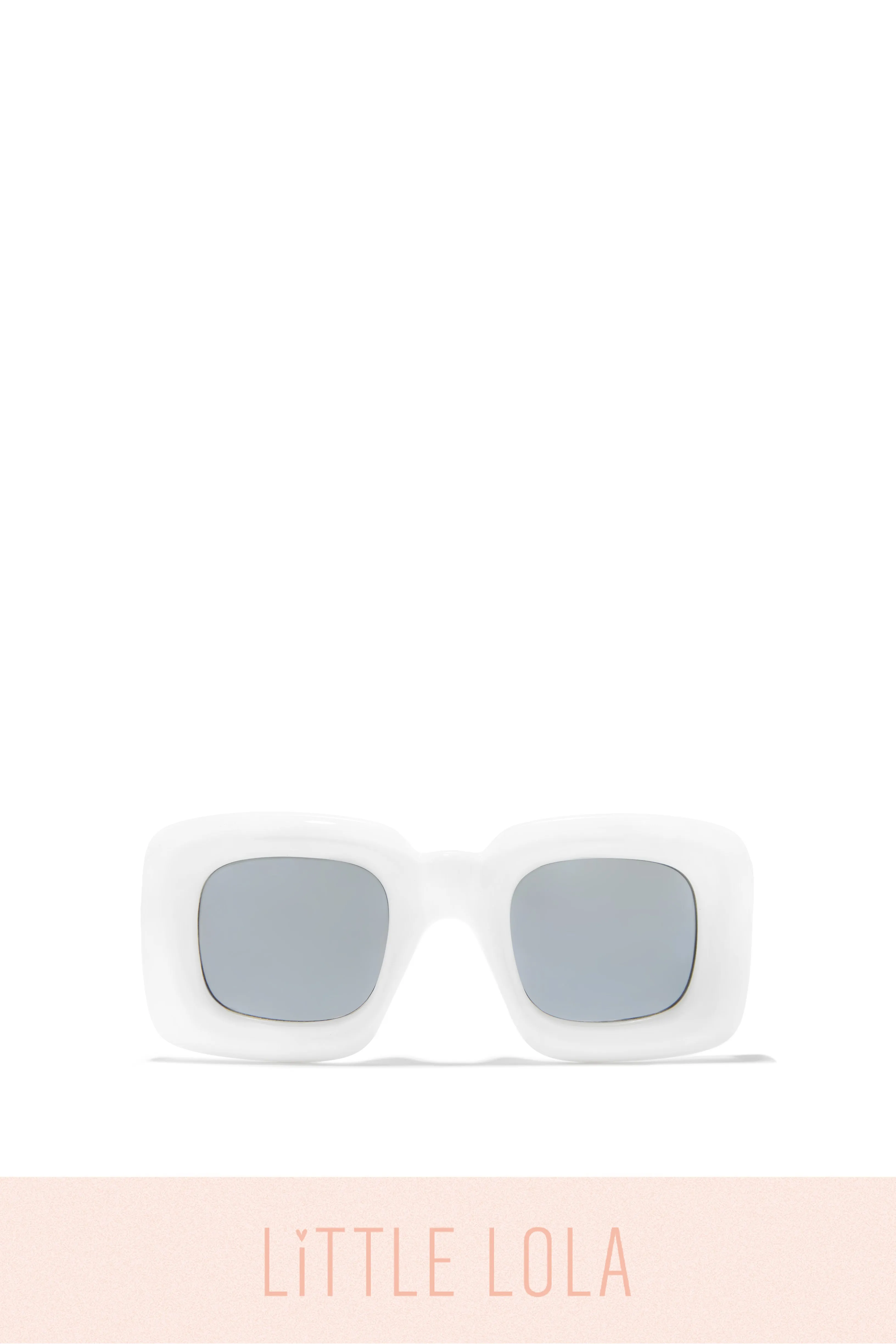 Mini Happy Days Chunky Frame Sunglasses - Blue
