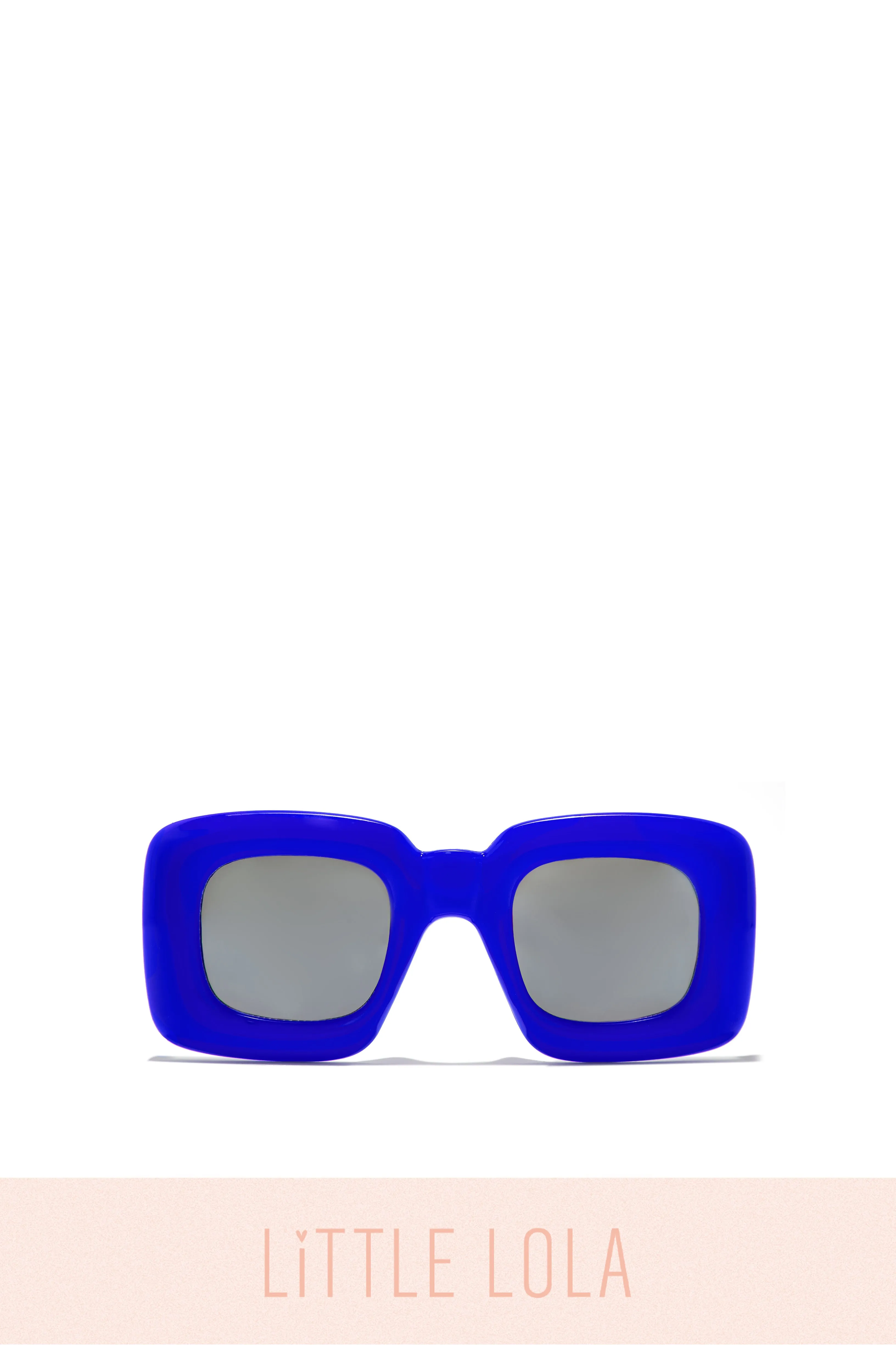 Mini Happy Days Chunky Frame Sunglasses - Blue