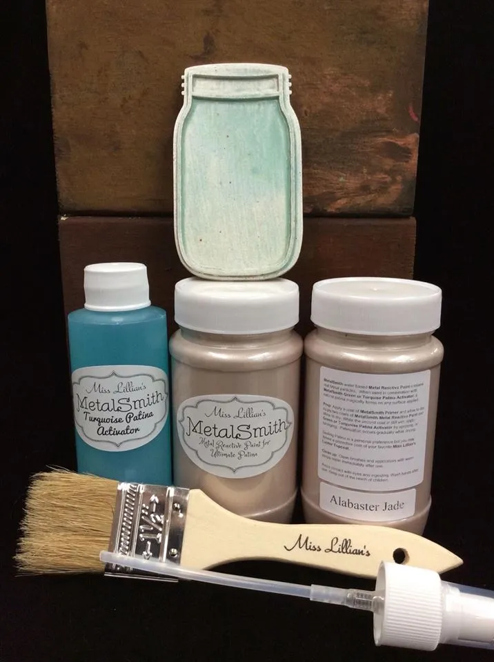 Miss Lillian's Metal Smith Reactive Patina Kits