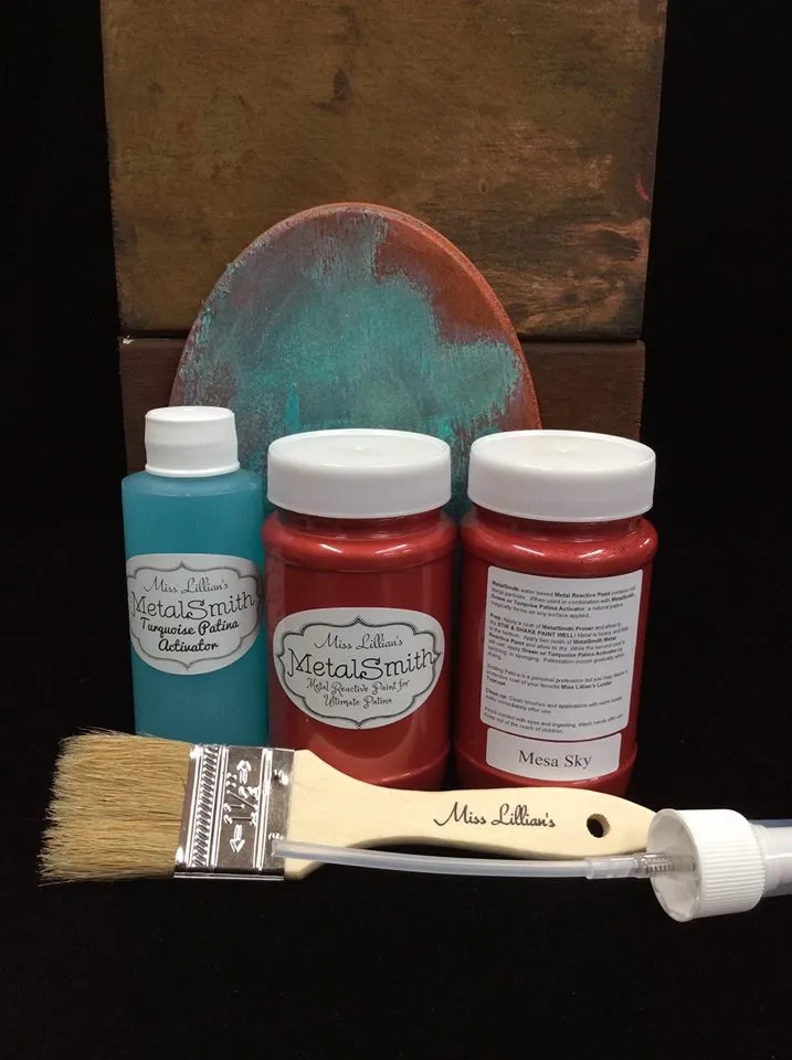 Miss Lillian's Metal Smith Reactive Patina Kits