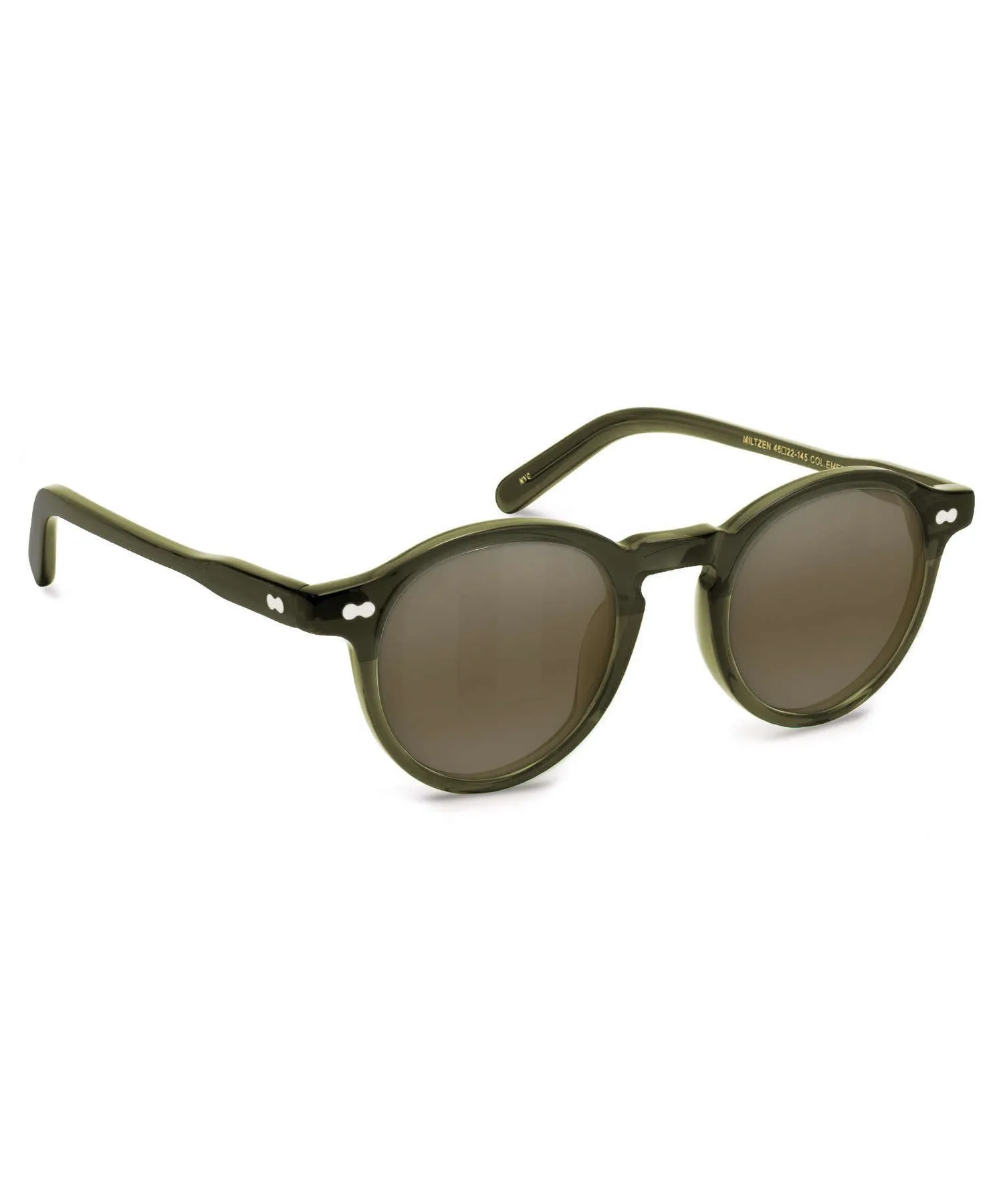 MOSCOT MILTZEN Sunglasses in Olive