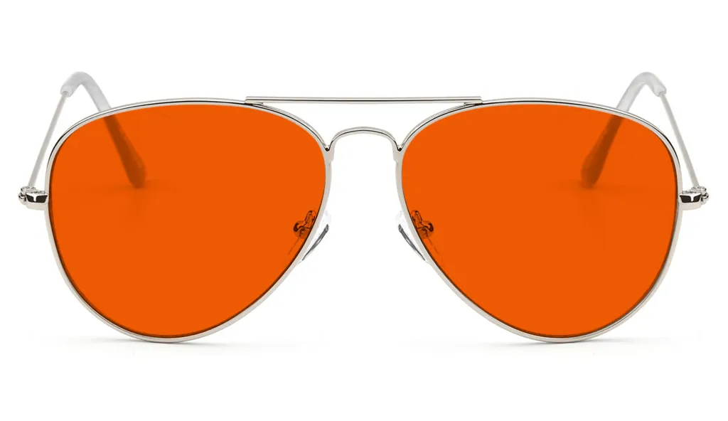 NightFall Aviator Blue Blocking Glasses - Prescription