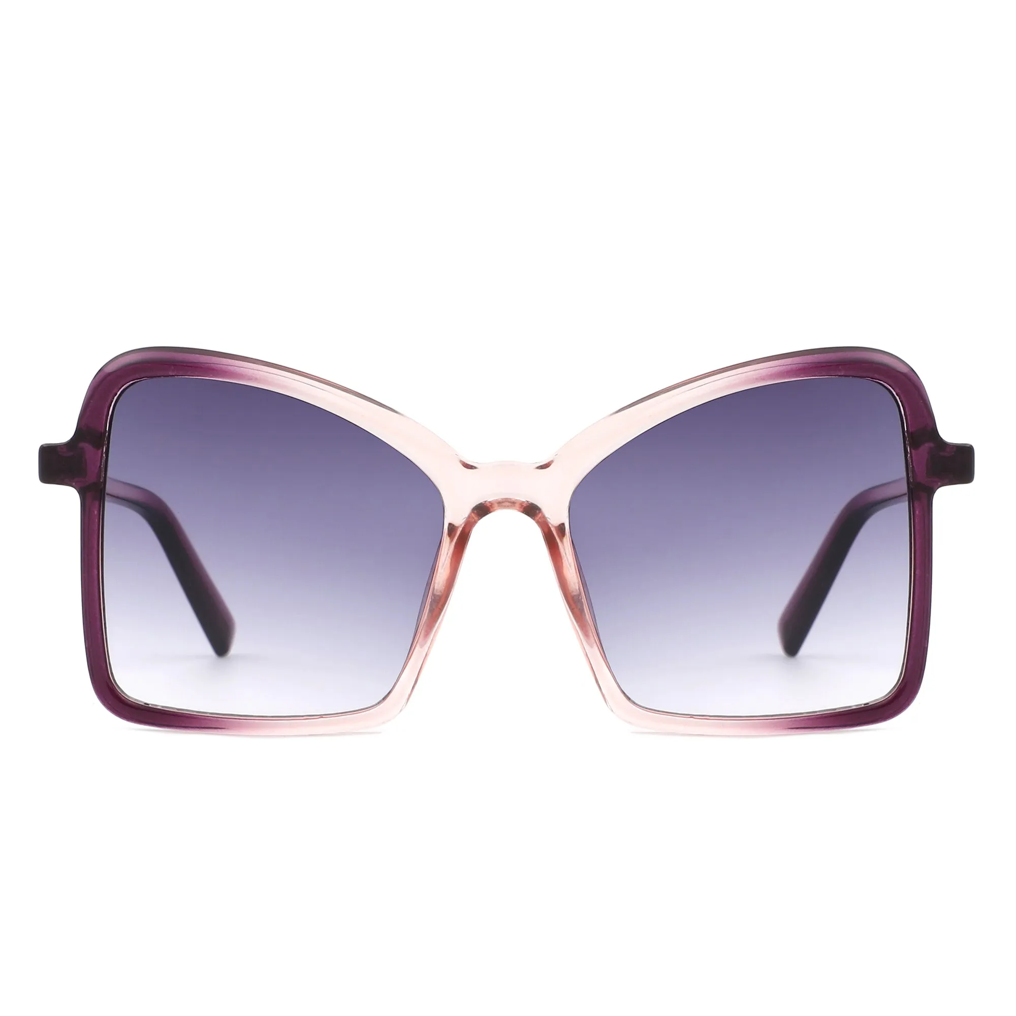 Novo - Oversized Square Fashion Cat Eye Women's Sunglass