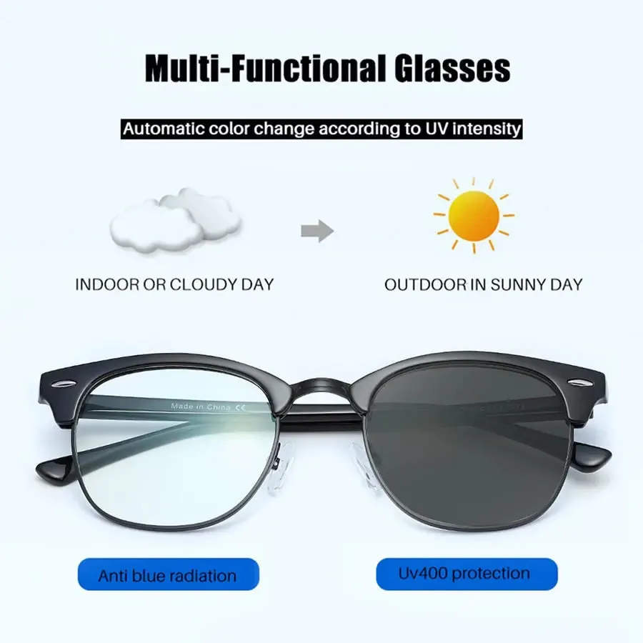 Photochromic Blue Light Glasses