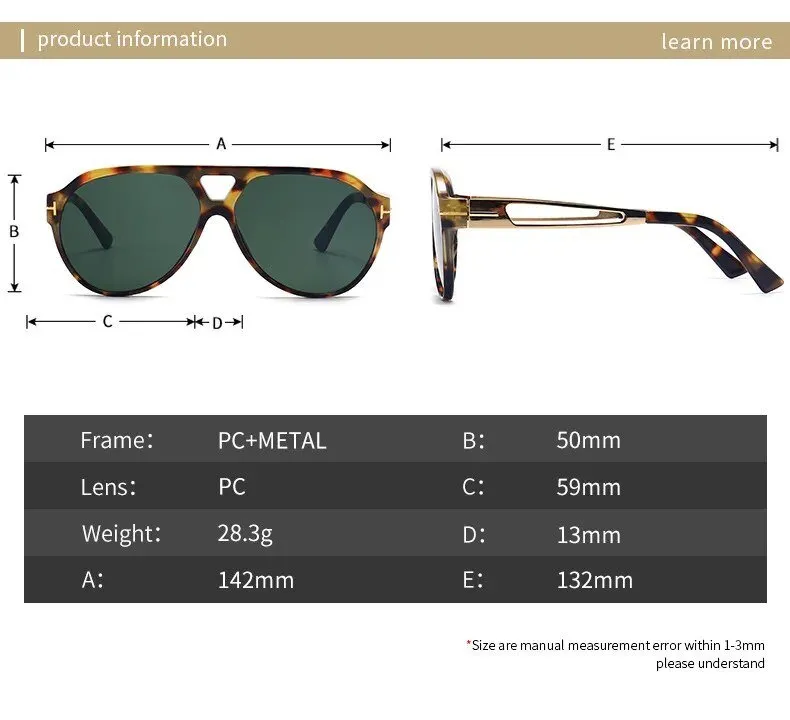 Pre Order:  Oversized Aviator Sunglasses