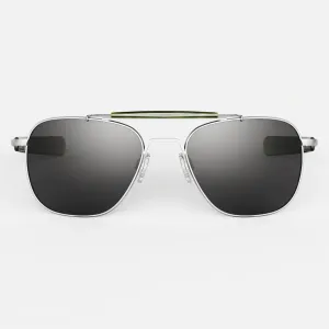 Randolph Engineering AVIATOR II - MATTE CHROME & AMERICAN GRAY