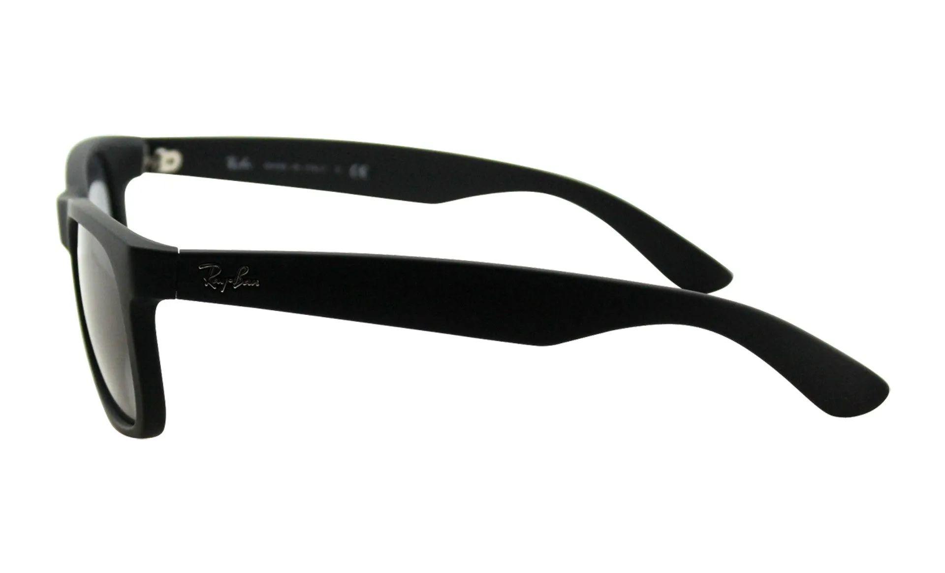Ray Ban Black Sunglasses with Grey Gradient Lenses-RB_4165_601/8G_51mm