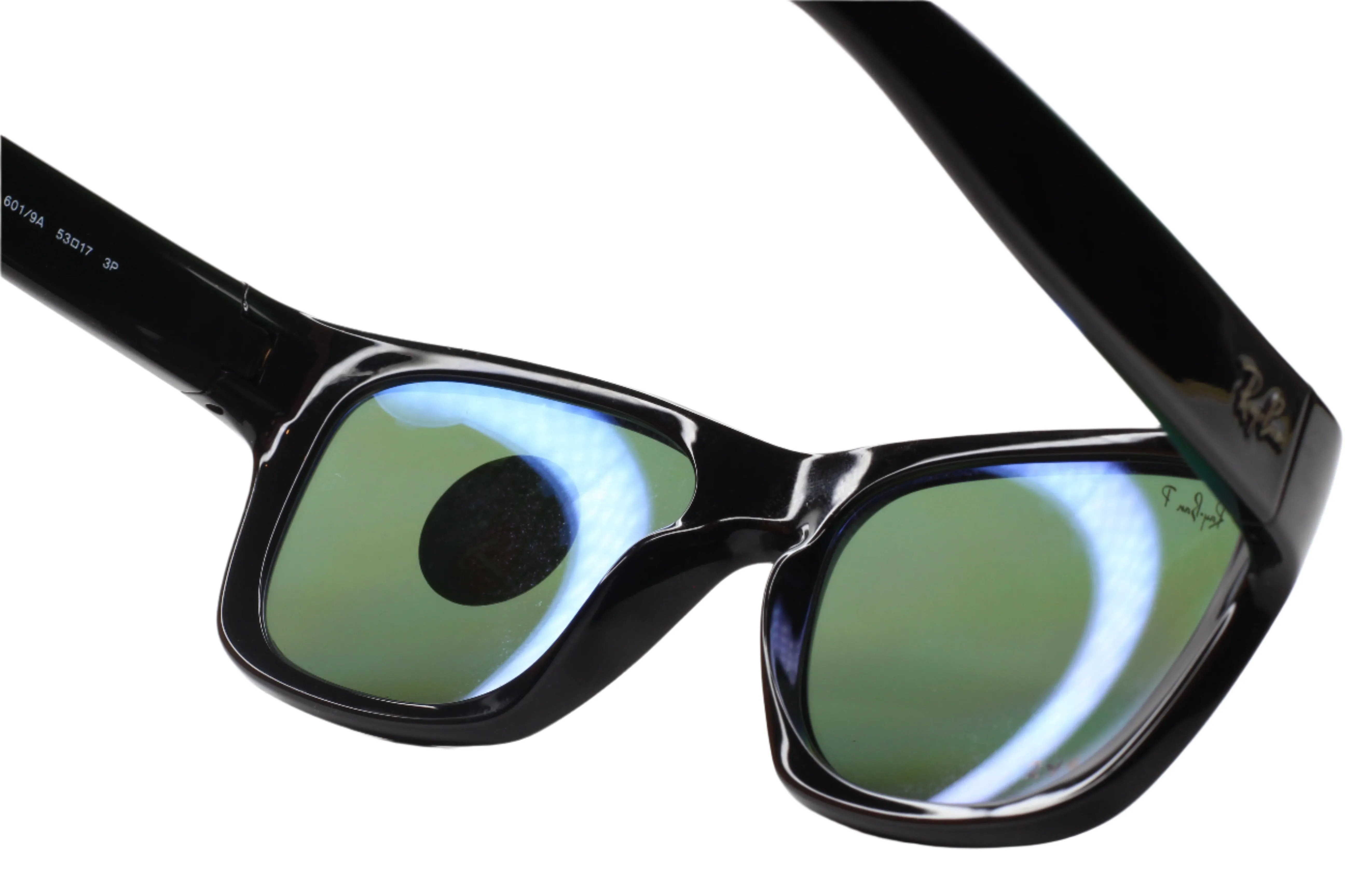 Ray-Ban RB4194 601/9A Black Green Polarized Italy Sunglasses -Ma