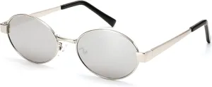 Retro Oval Sunglasses for Women Men Small Shade UV400 Protection Trendy Style