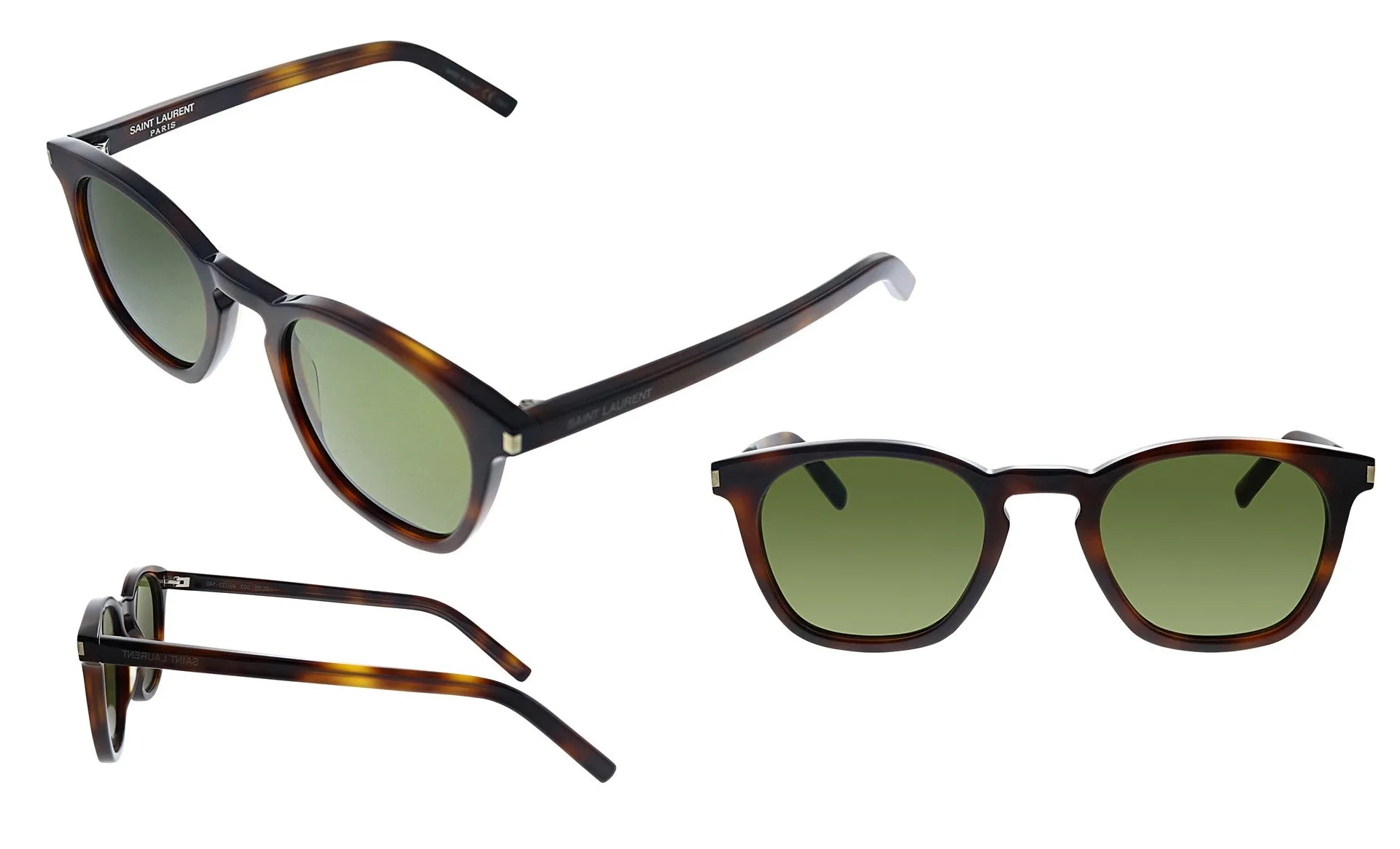 Saint Laurent Unisex Havana Sunglasses SL_28_003