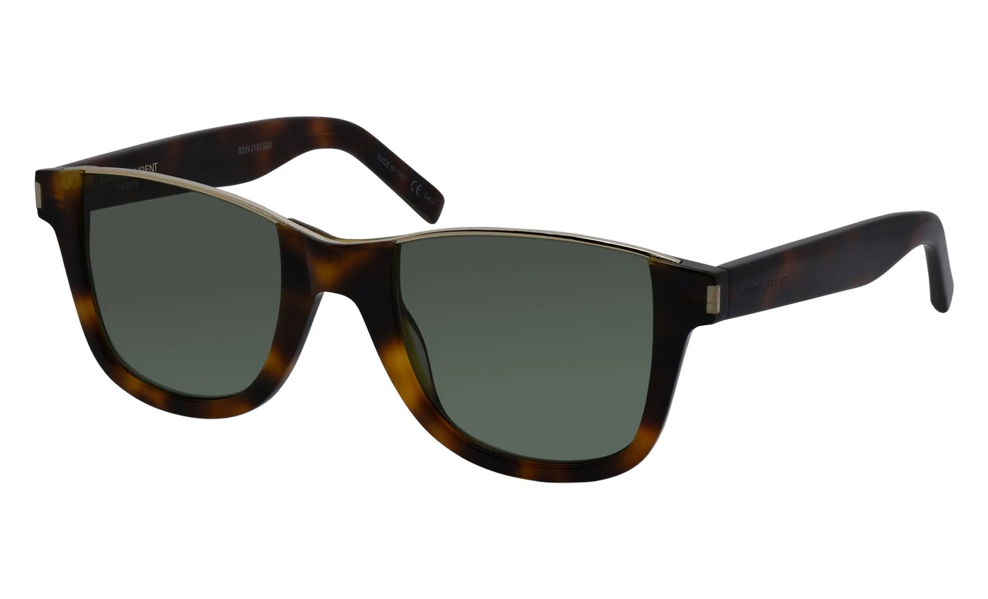 Saint Laurent Unisex Havana Sunglasses SL_51_CUT_002