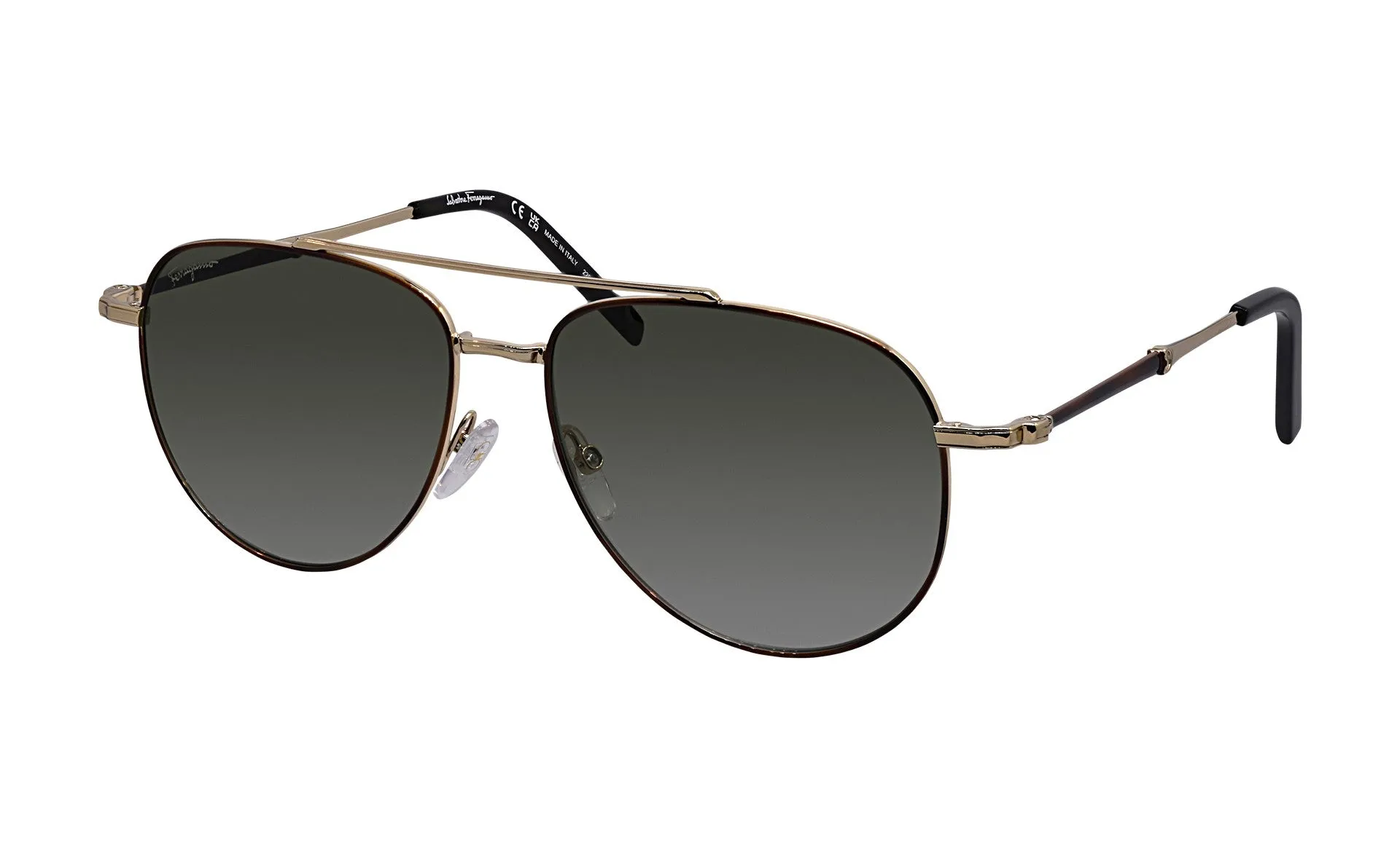Salvatore Ferragamo Unisex Gold Sunglasses SF_226S_723_58mm
