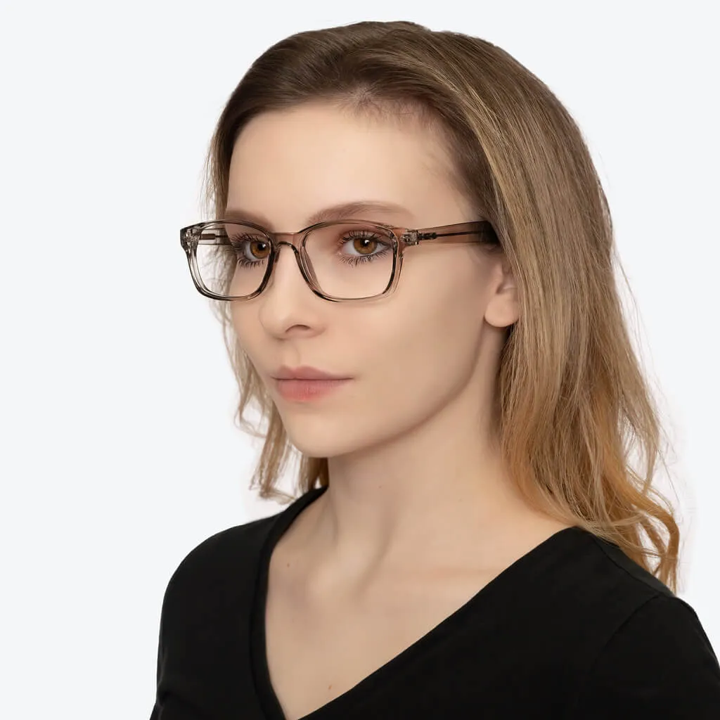 ScreenTime Wayfarer Computer Glasses - Pearl Grey - Readers