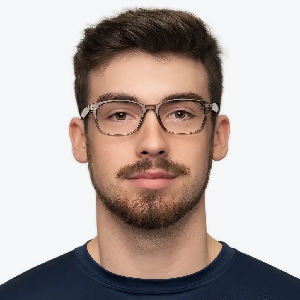 ScreenTime Wayfarer Computer Glasses - Pearl Grey - Readers