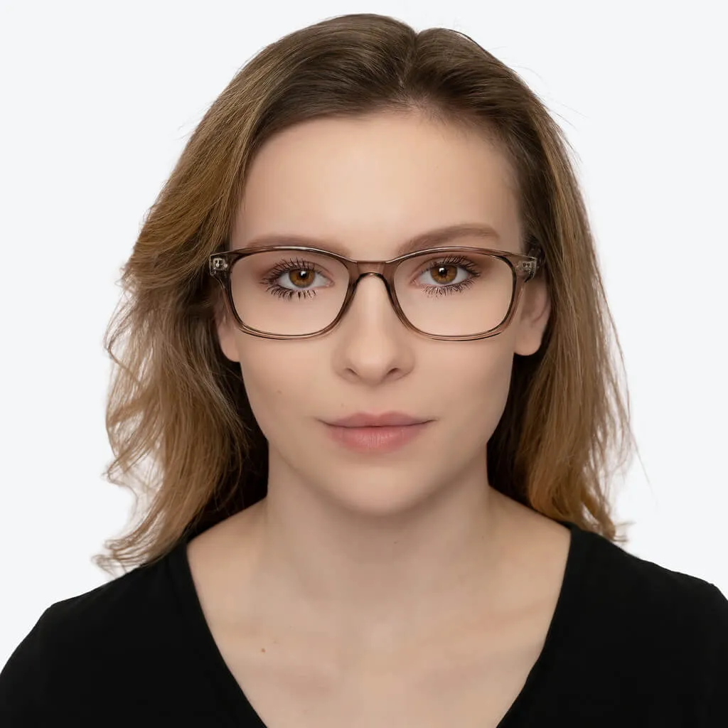 ScreenTime Wayfarer Computer Glasses - Pearl Grey - Readers