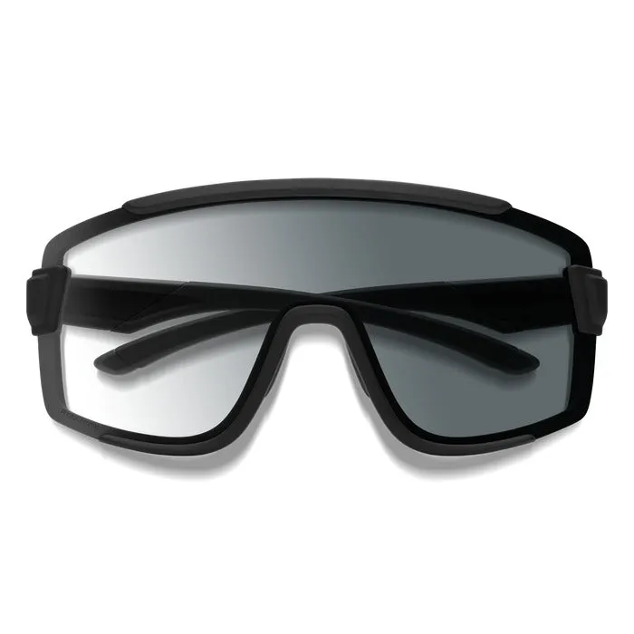 Smith Wildcat Sunglasses Matte Black   ChromaPop Photochromic Clear To Gray