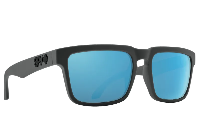 SPY HELM SOFT MATTE DARK GRAY | GRAY GREEN BLUE SPECTRA  POLARIZED