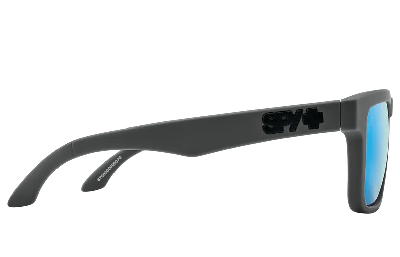 SPY HELM SOFT MATTE DARK GRAY | GRAY GREEN BLUE SPECTRA  POLARIZED